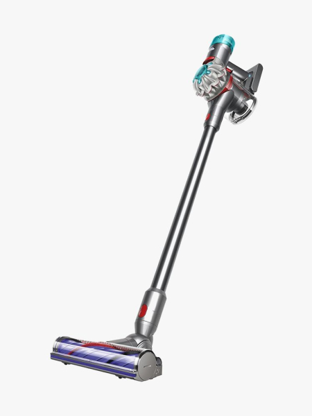 Dyson V8 Absolute Vacuum on light gray background